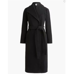 J.Crew Belted wool-blend coat
